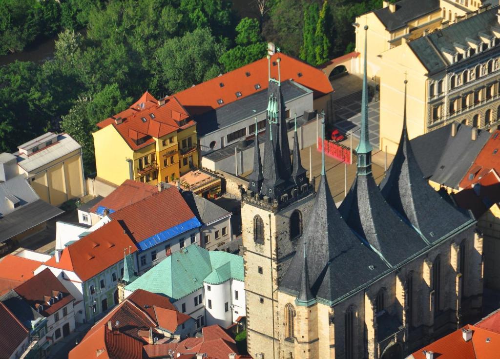 Hotel U Radnice Louny Kültér fotó